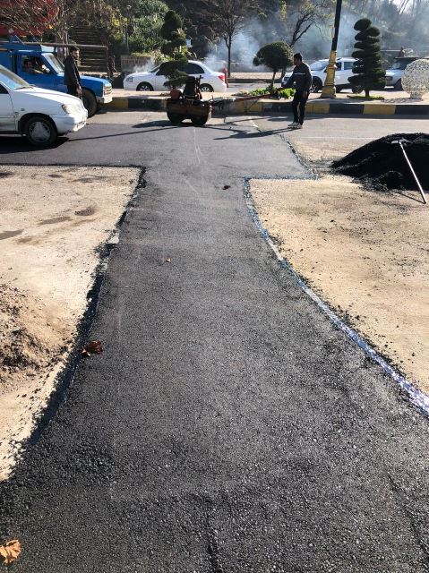 لکه‌گیری و روکش آسفالت